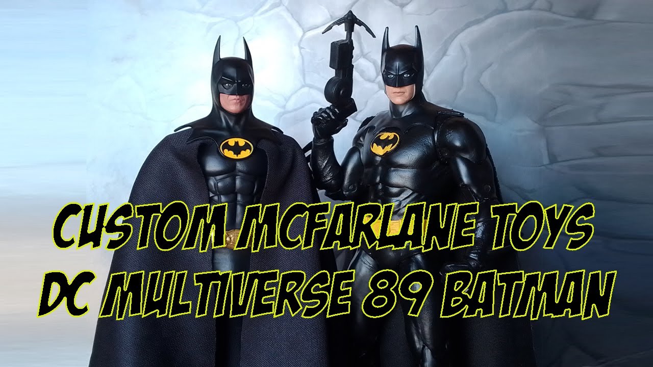 Custom Showcase Ep. CS039 | Custom McFarlane Toys DC Multiverse 1989 Batman