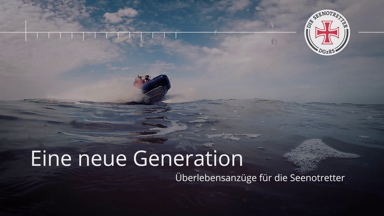 Eine neue Generation: Überlebensanzüge für die Seenotretter