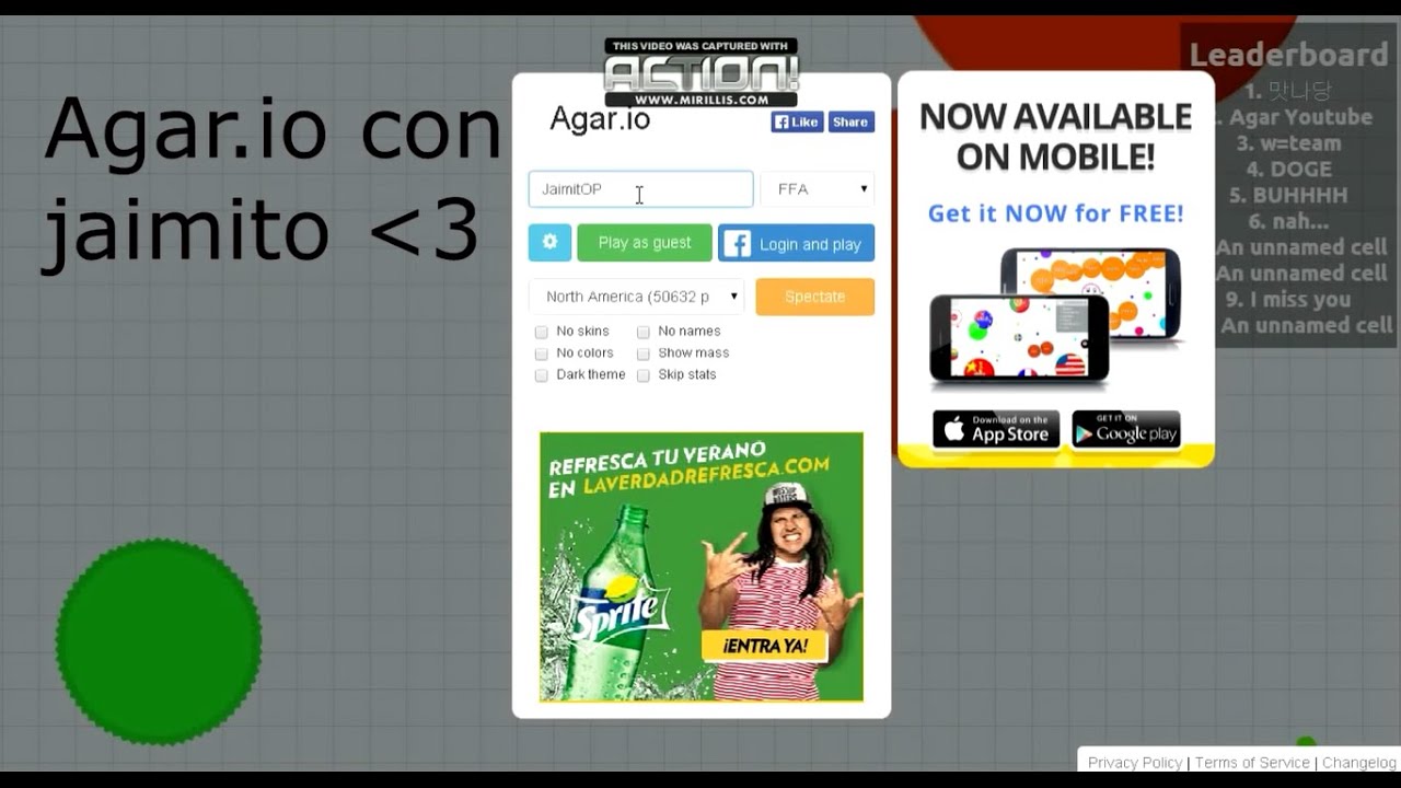 Jama juega Agario (JaimitOP)