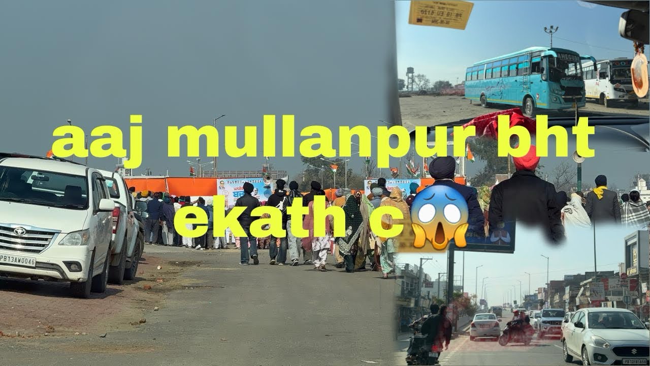 Aaj gye mullanpur kam sirra hoya peya c full🚗👍(0015wale)