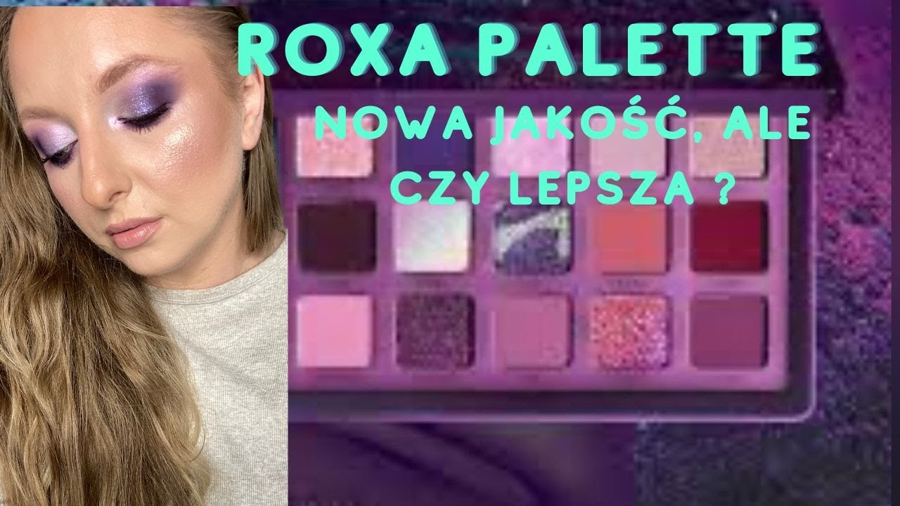 Natasha Denona Roxa Fioletowy Glam 💜 i Valentino makeup