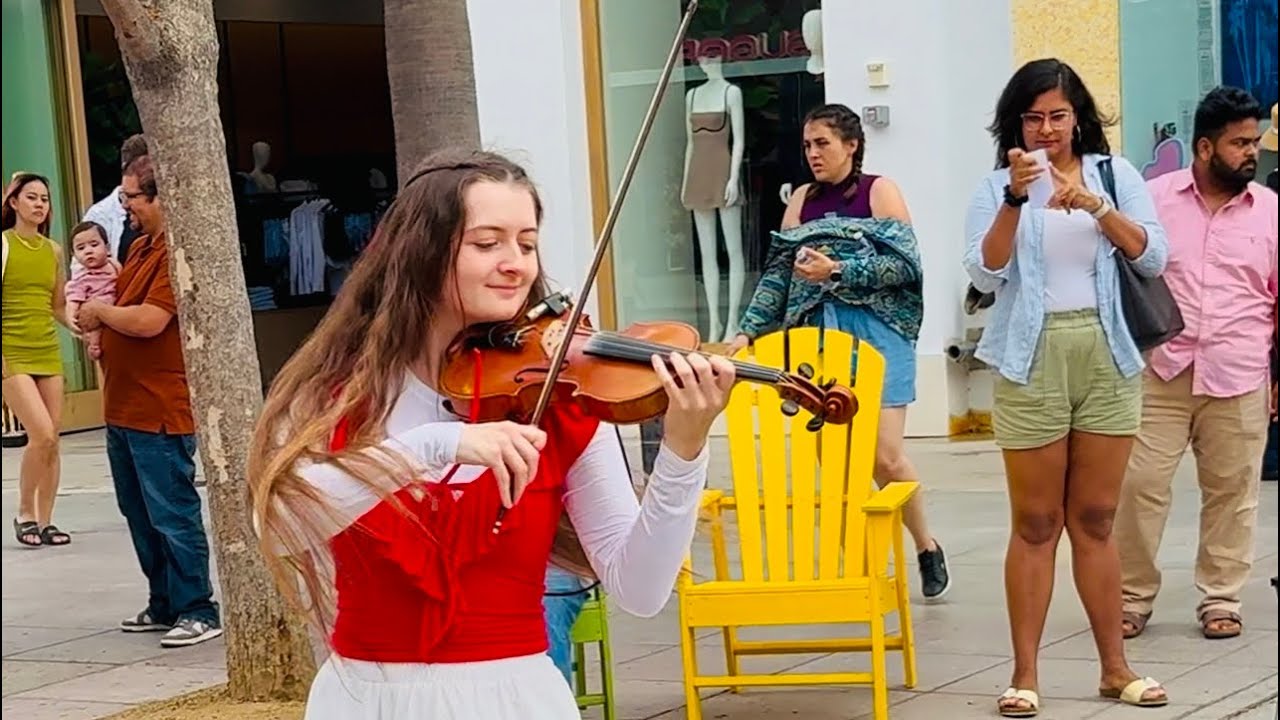 Avelina Kushnir Oceans (violin cover)