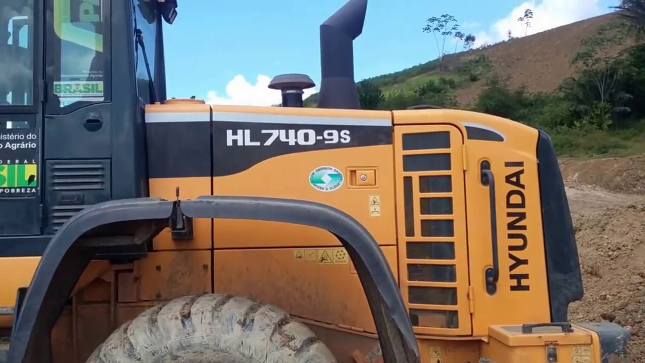 Inédito: Carregadeira Hyundai  HL740-9s com todos os detalhes part 1