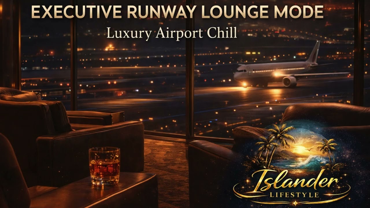 EXECUTIVE RUNWAY LOUNGE ✈️ | ISLANDER EXECUTIVE LOUNGE #ExecutiveLounge #LuxuryAirport