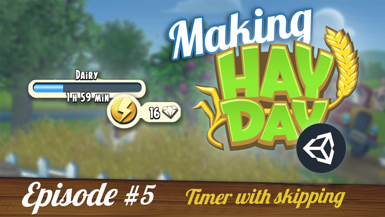 Countdown Timer in Unity Tutorial | Making HayDay