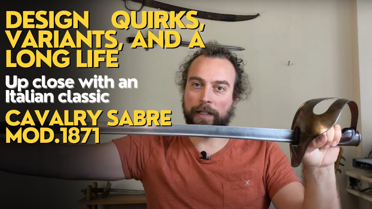 A complicated sword model - The Italian 1871 cavalry sabre and its many variations (and a give-away)