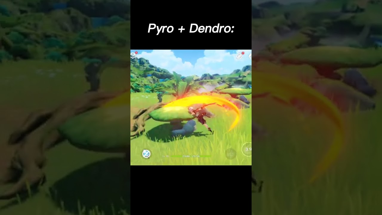 genshin impact elemental reactions on bouncy mushrooms