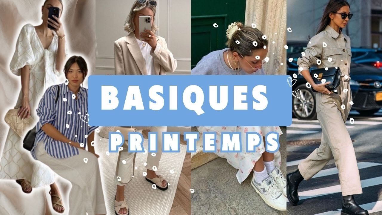 BASIQUES MODE PRINTEMPS 2024 🌷🐥🌱