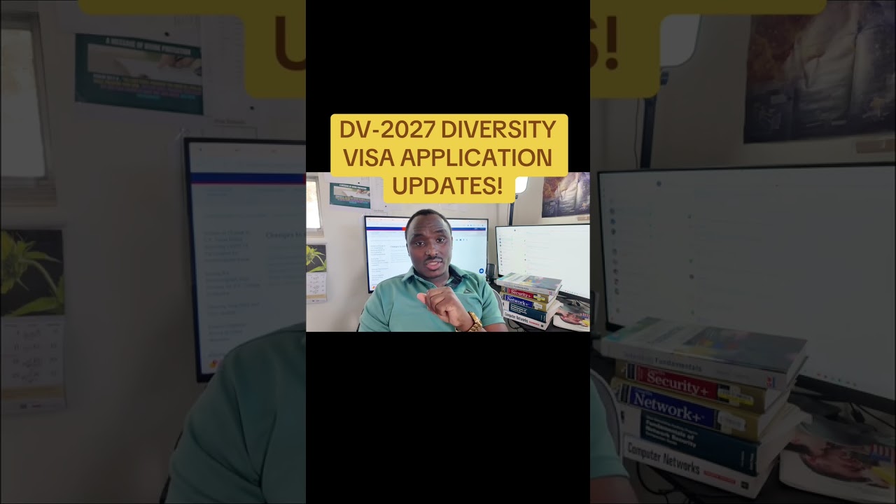 Обновления заявок на получение визы Diversity Visa DV-2027 #США #GreenCardLottery #DVLottery #Имм...