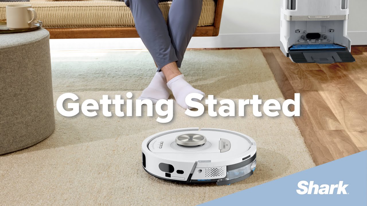 Robot Vacuum | Getting Started with Your Shark PowerDetect&trade; Robot Vacuum with NeverTouch&trade; Pro Base