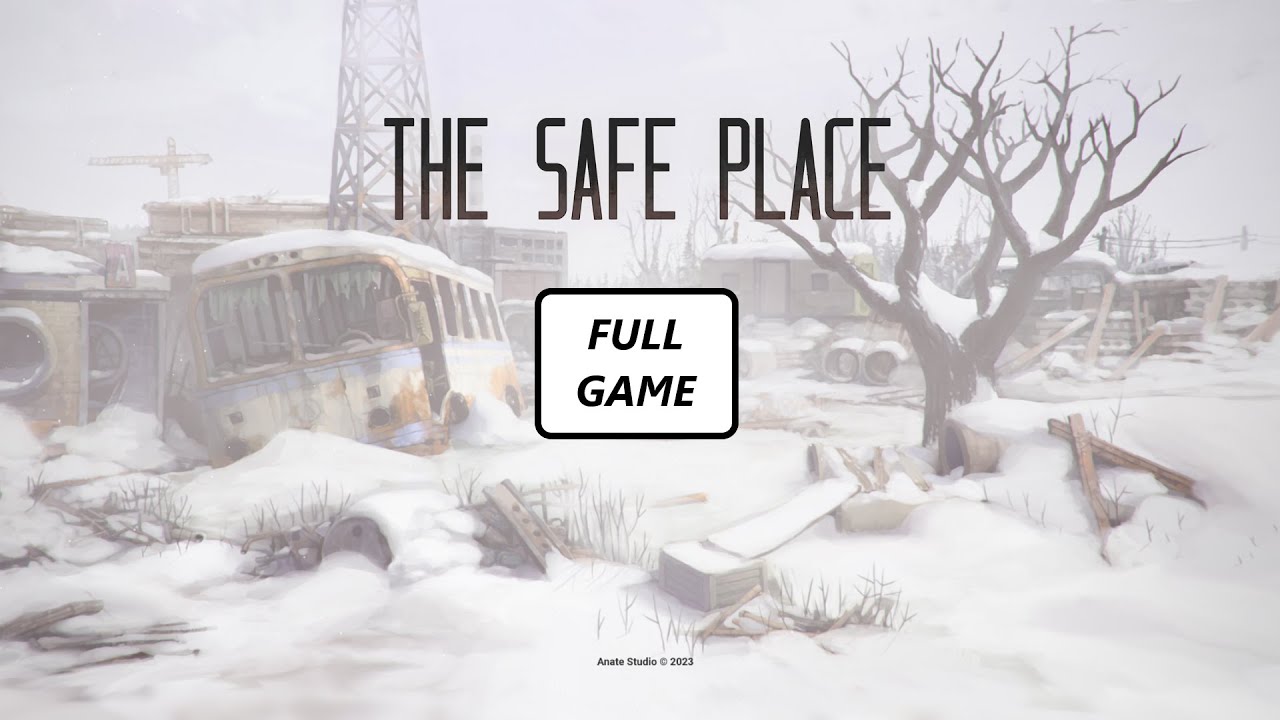 THE SAFE PLACE FULL GAME Complete walkthrough gameplay - ALL PUZZLE SOLUTIONS - No commentary