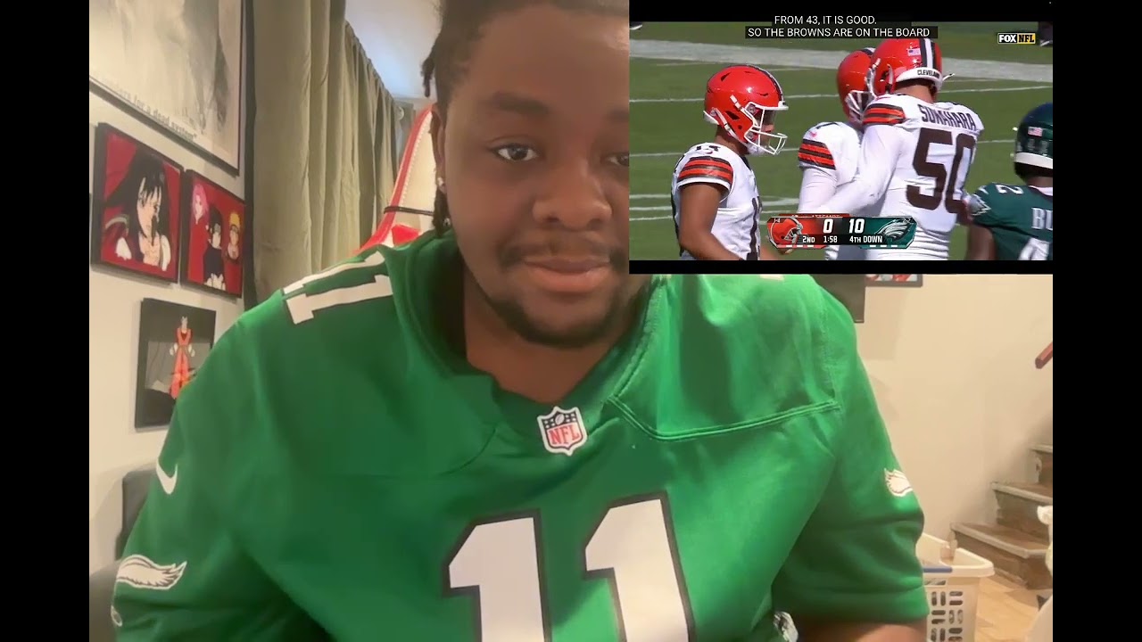 We Back ?!! TNA reacts to Browns vs Eagles