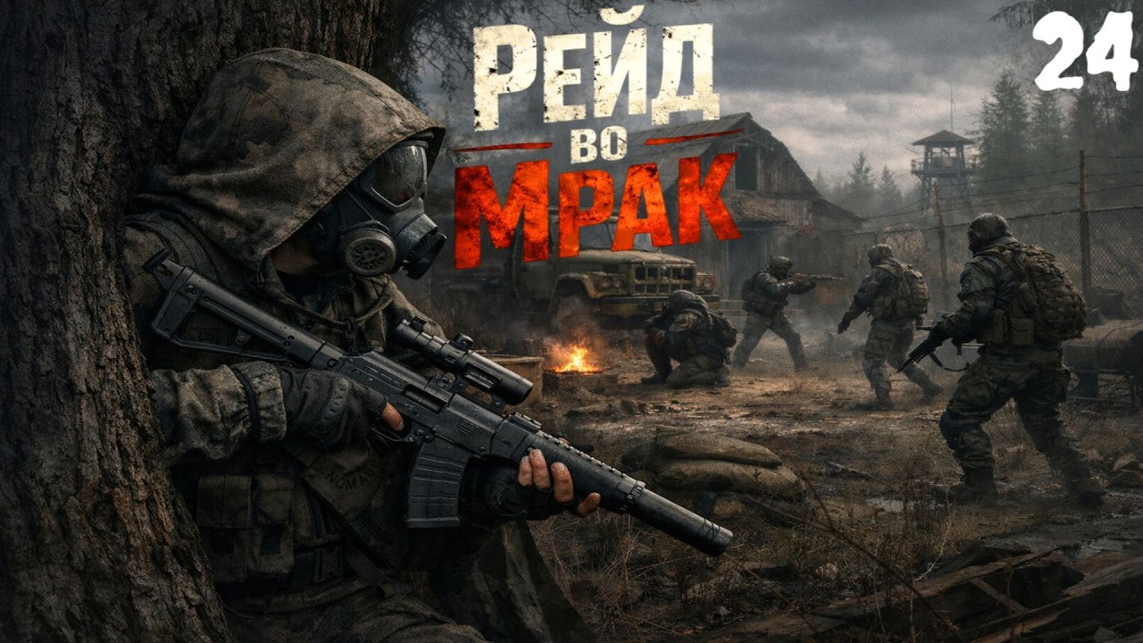 #24 ЖЕСТЬ НА АРМЕЙСКИХ СКЛАДАХ l ЗБТ 2.5 l S.T.A.L.K.E.R.  РЕЙД ВО МРАК