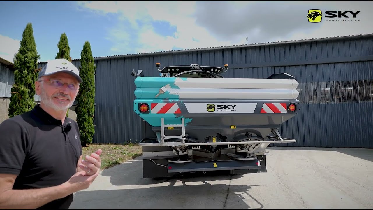 🎬 Présentation du distributeur d'engrais X50 par le chef produit ! ⚙️