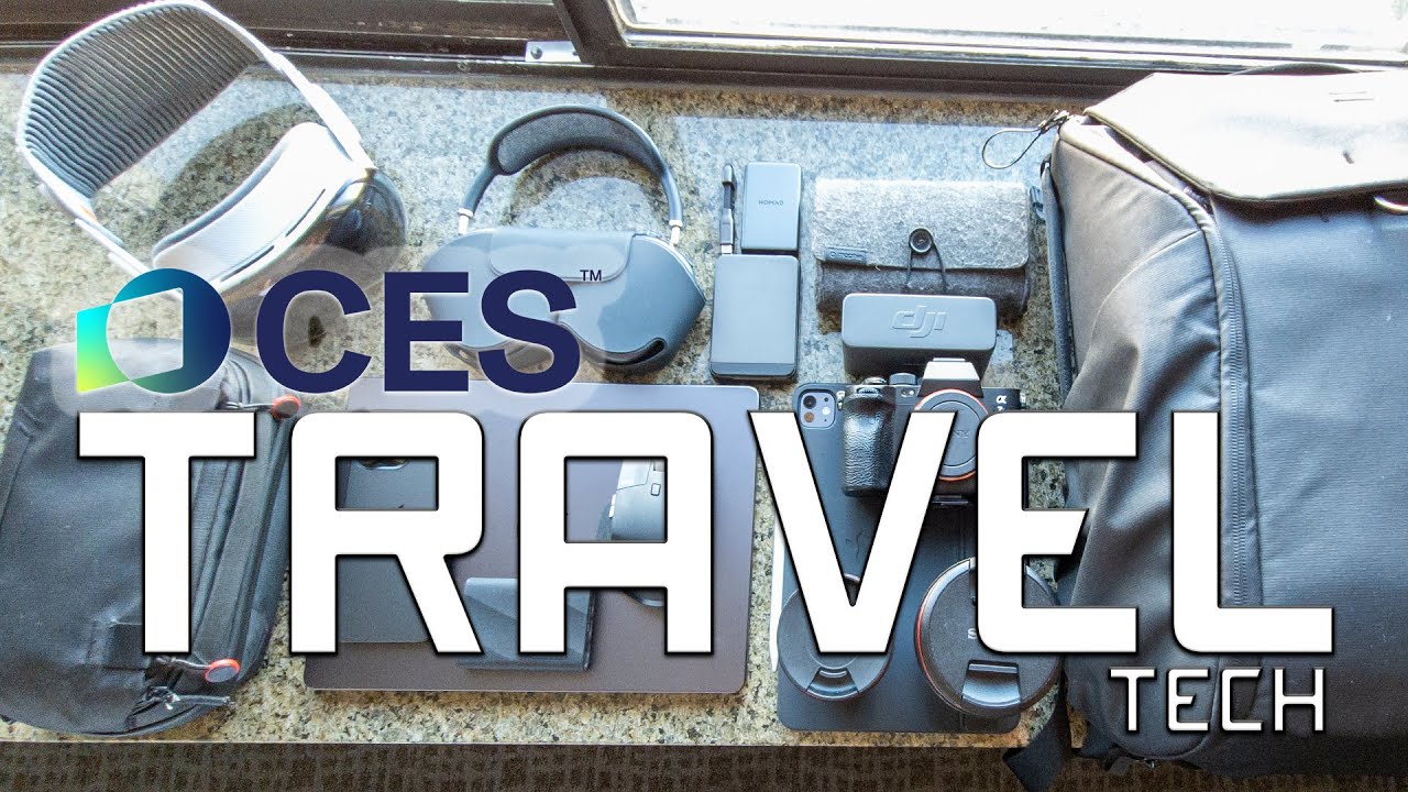 What's In My Travel Tech Bag (CES 2025 Edition)