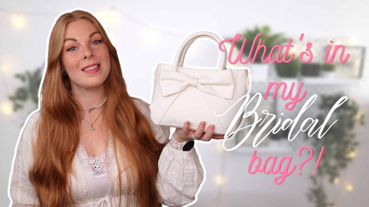 My Wedding Day Survival Kit | Bridal Bag Essentials You Need! ✨
