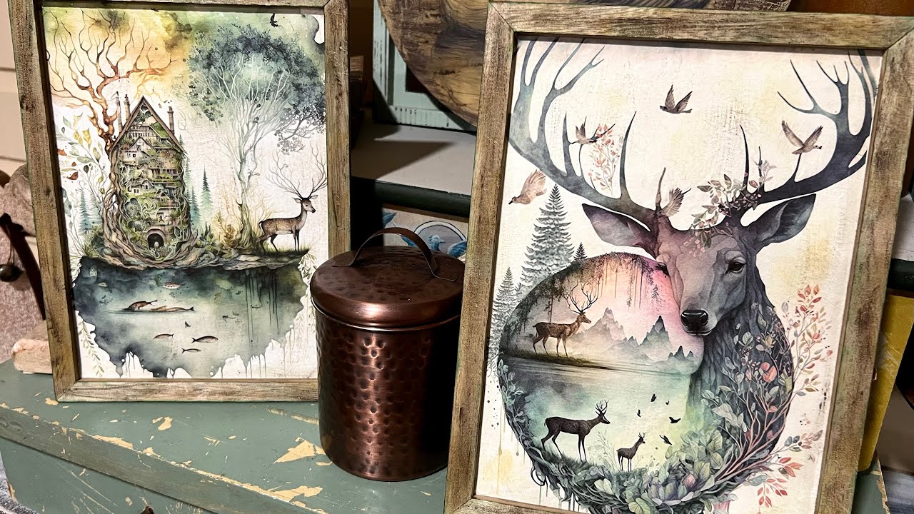 Upcycled Pictures from Target Dollar Spot @wendysadventuresrosebrooke3200 