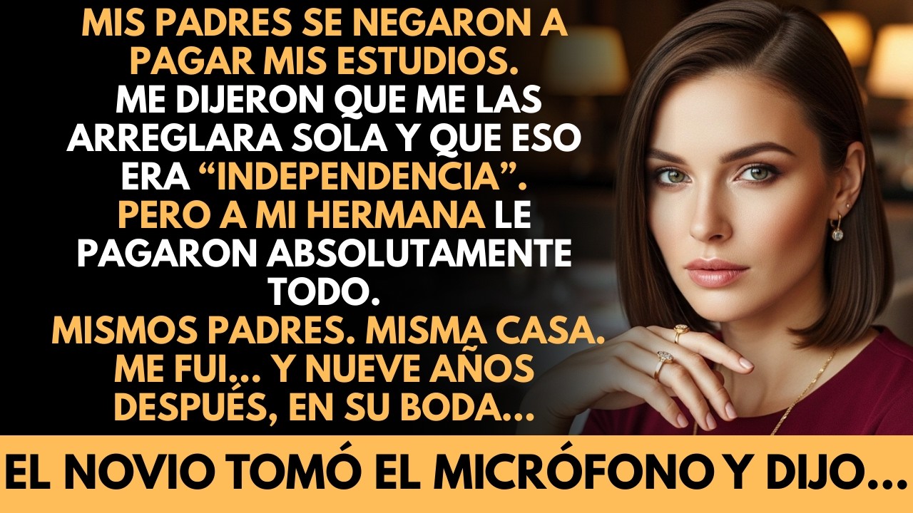 Dije que necesitaba ayuda para estudiar y mis padres se negaron. 9 años después, la verdad...