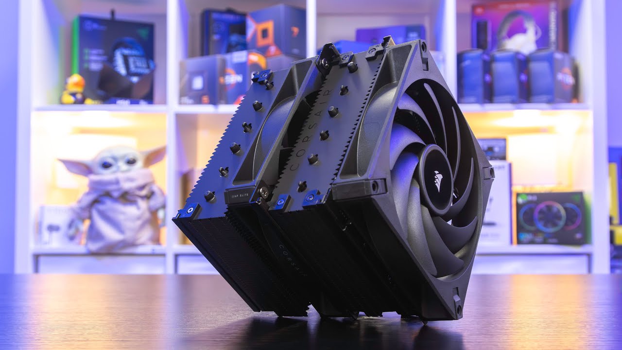 Noctua KILLER?! - Corsair A115 CPU Air Cooler - Unboxing & Review! [4K]