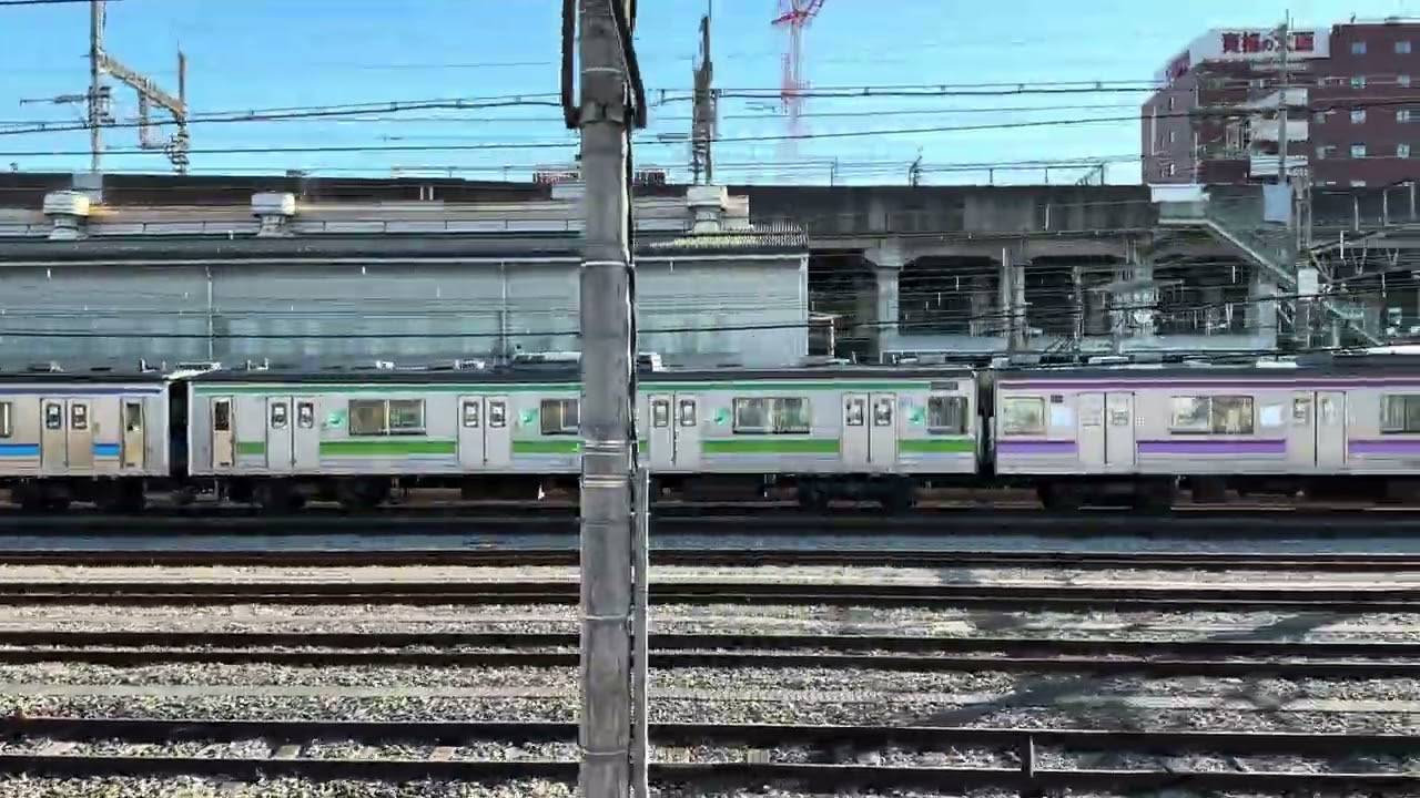 2026/1/23 車両基地にいるE493系オク02編成＋205系