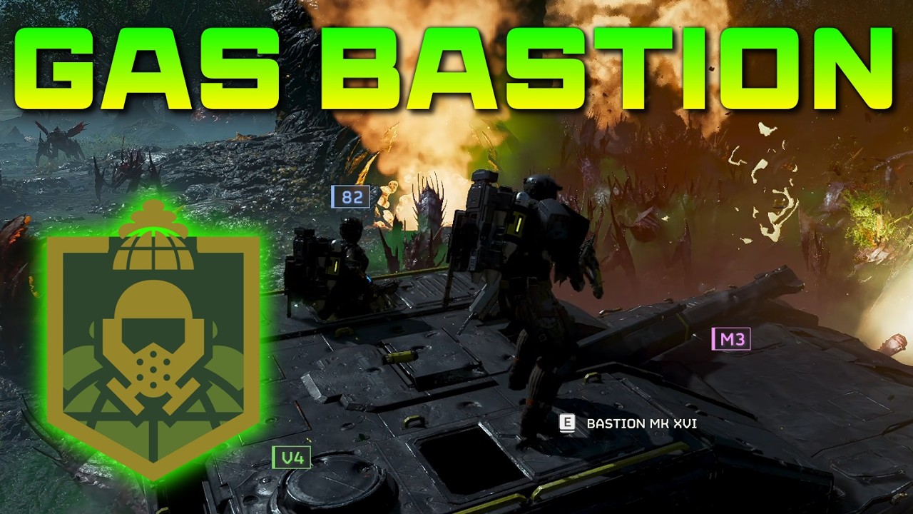 Riding Shotgun With The STERILIZER - All Gas TEAM BASTION! | Helldivers 2