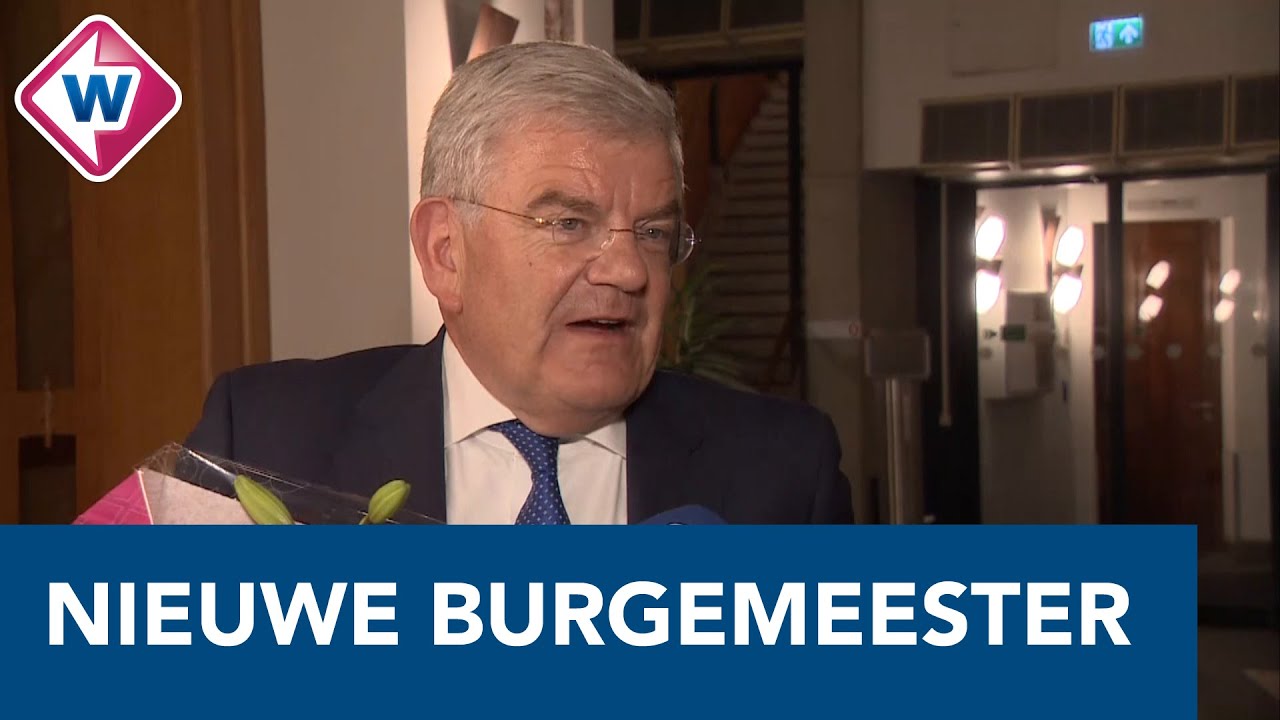Jan van Zanen 'zeer vereerd' dat hij de nieuwe burgemeester van Den Haag wordt - OMROEP WEST