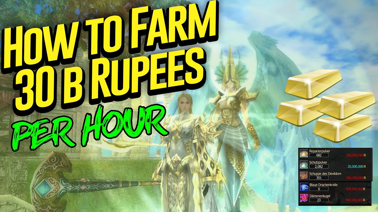 Best ways to farm billions of rupees #rappelz