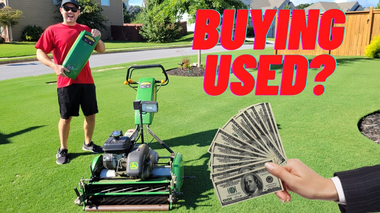 What To Look For When Buying a Used Greensmower