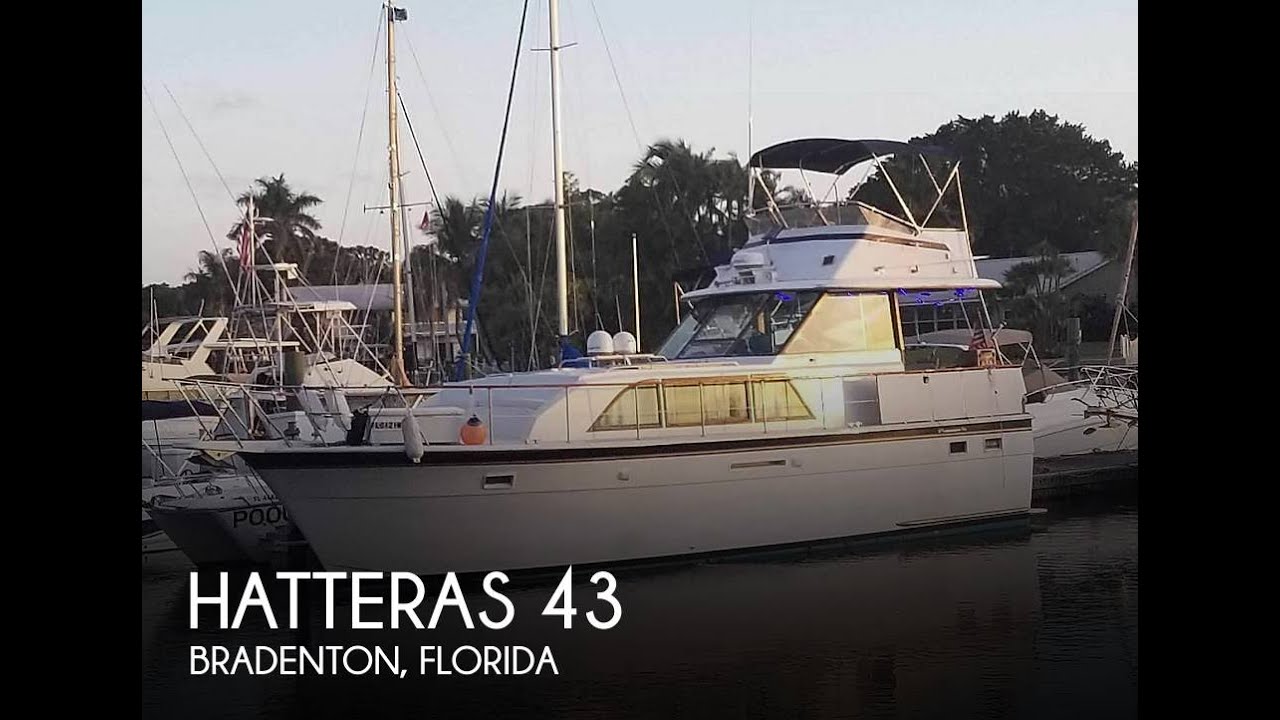Used 1979 Hatteras 43 Double Cabin for sale in Bradenton, Florida