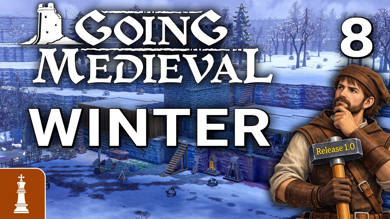 Erste harte WINTER ♚ Let's Play Going Medieval Release 1.0 #8 | deutsch