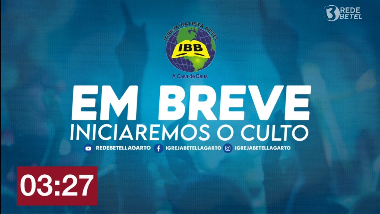 Culto de louvor e adora&ccedil;&atilde;o  - Igreja Batista Betel - Lagarto/SE.