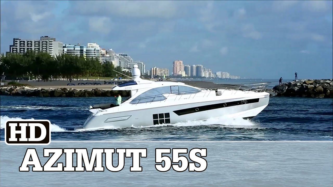 Azimut 55S | Running out Fort Lauderdale
