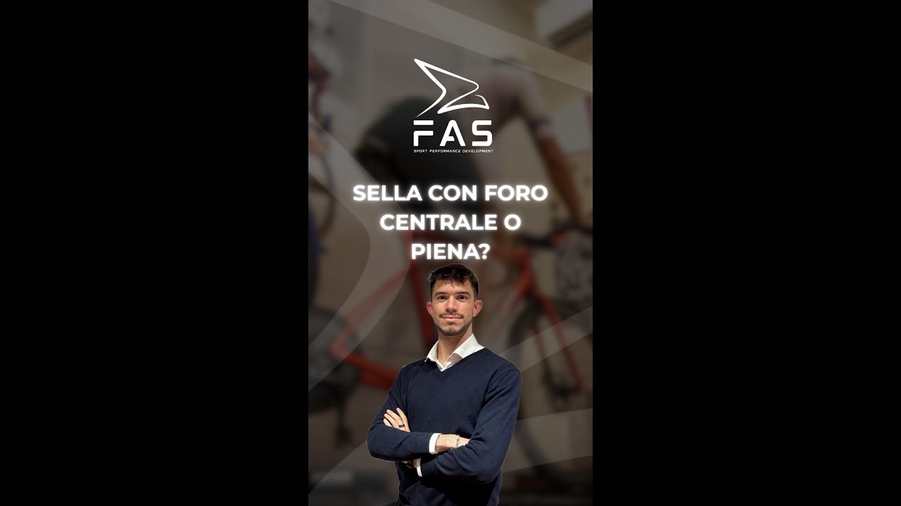 sella con foro centrale o piena?