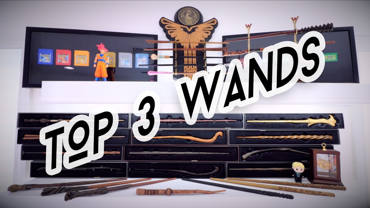 Top 3 Harry Potter Wands , Noble Collection