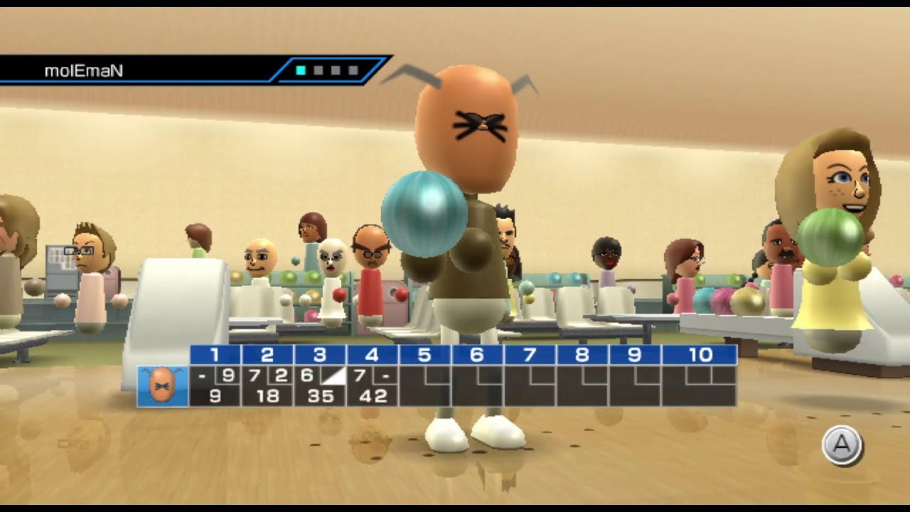 wii bowling