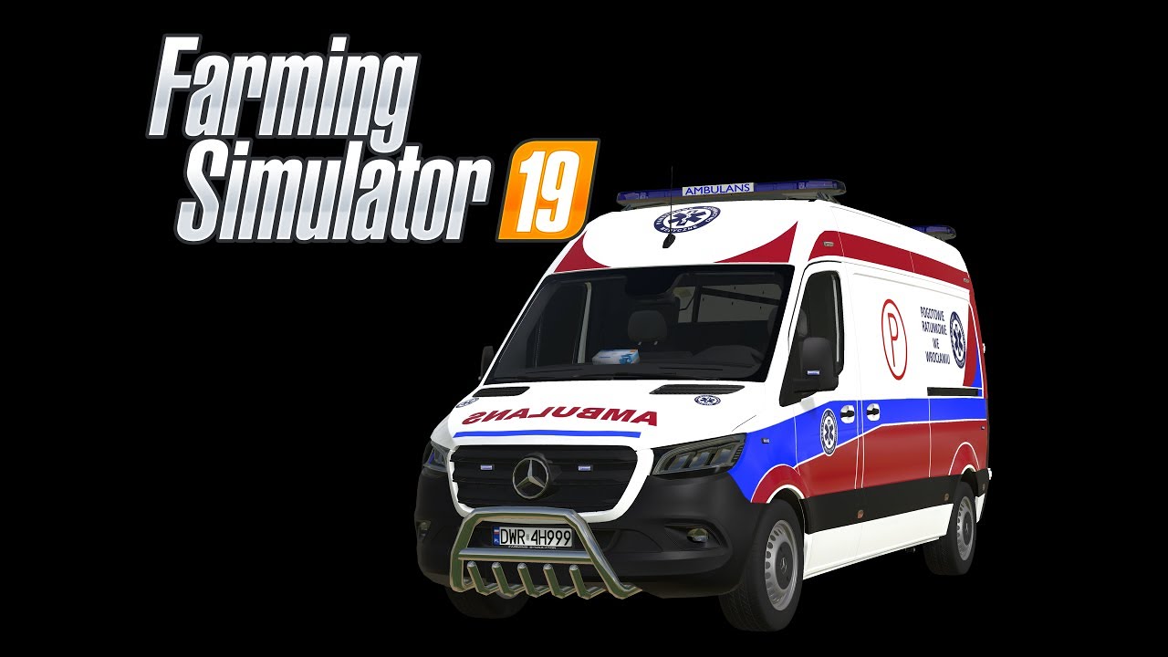 [FS19] Mercedes Benz Sprinter 2019 Ambulans