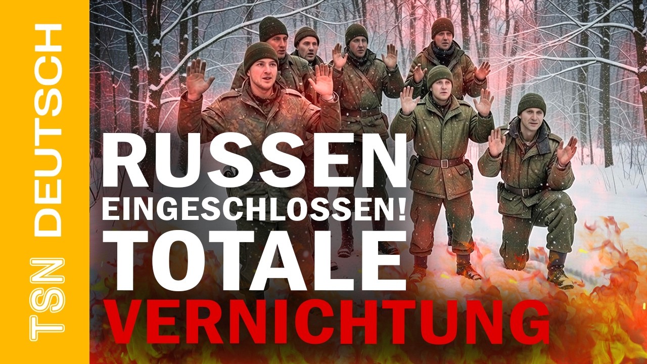 17. Februar: Russen in der Falle! Jetzt BITTEN sie um GNADE UND GEFANGENSCHAFT!