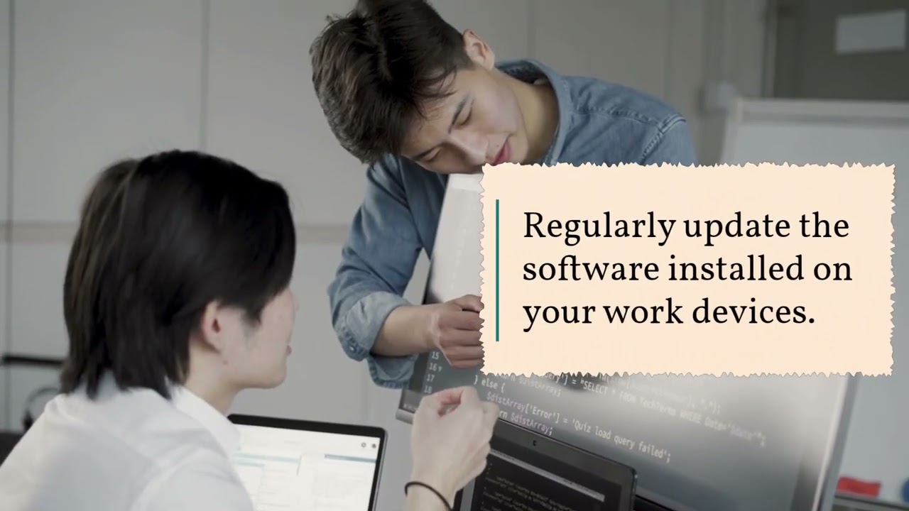 Avoiding Installation of Unauthorized Software on Work Devices