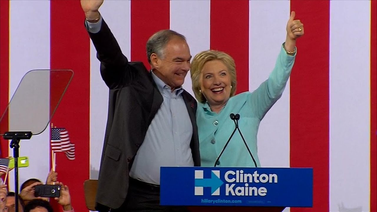 Hillary Clinton Officially Introduces Tim Kaine During Campaign Rally| ABC News