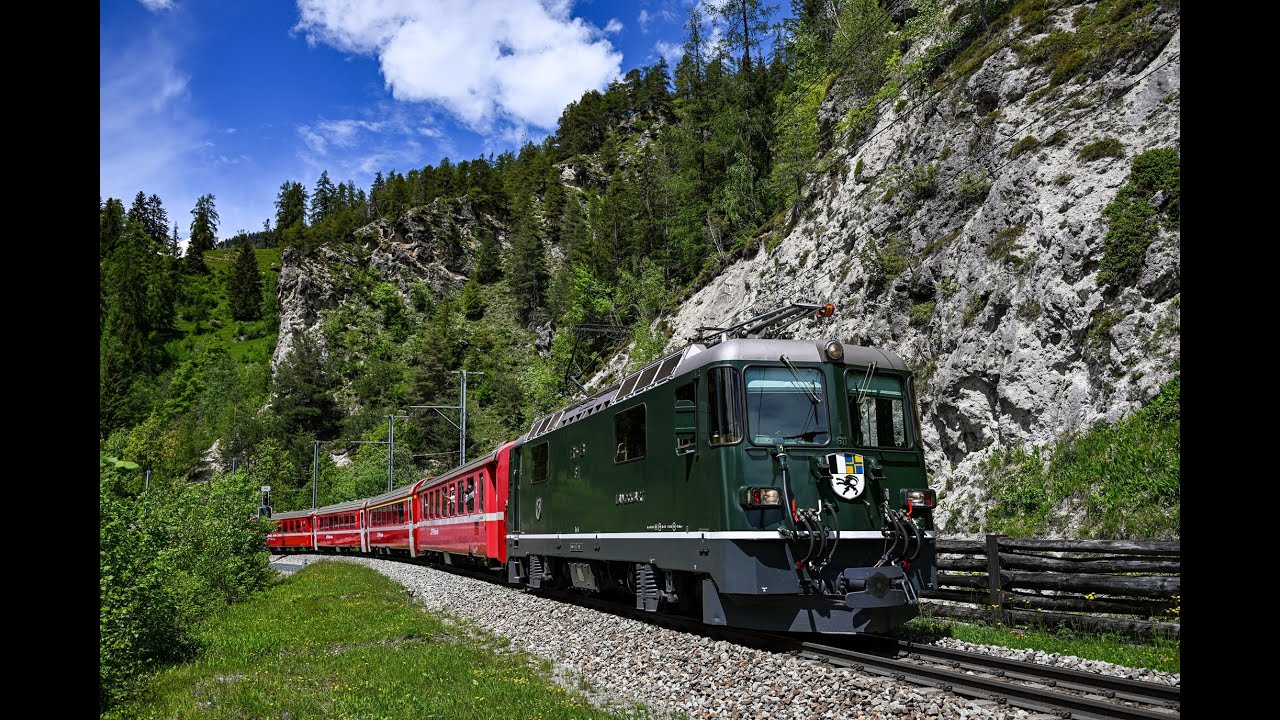 Albulabahn am 29.05.24 - 