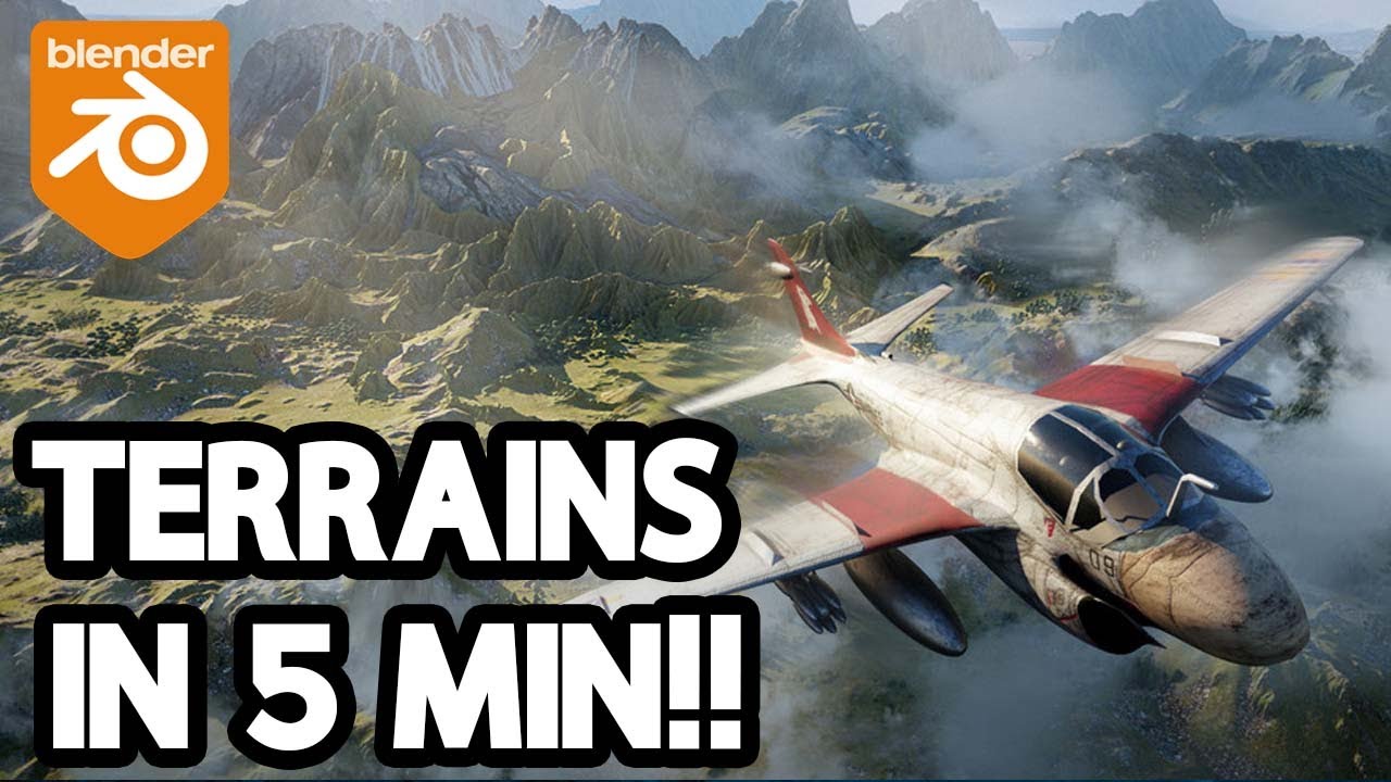 Blender Addon to Make Terrains FAST!