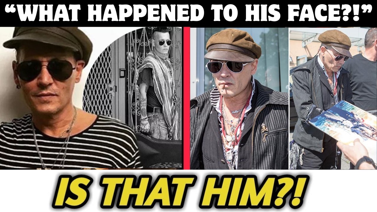 Johnny Depp’s Shocking Face Transformation Leaves Fans Stunned
