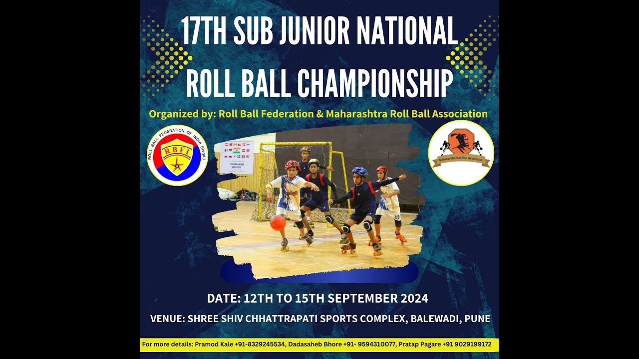 BOY'S  Semi-Finals & Finals 17th Sub Junior National Roll Ball Championship 2024 - Day 4
