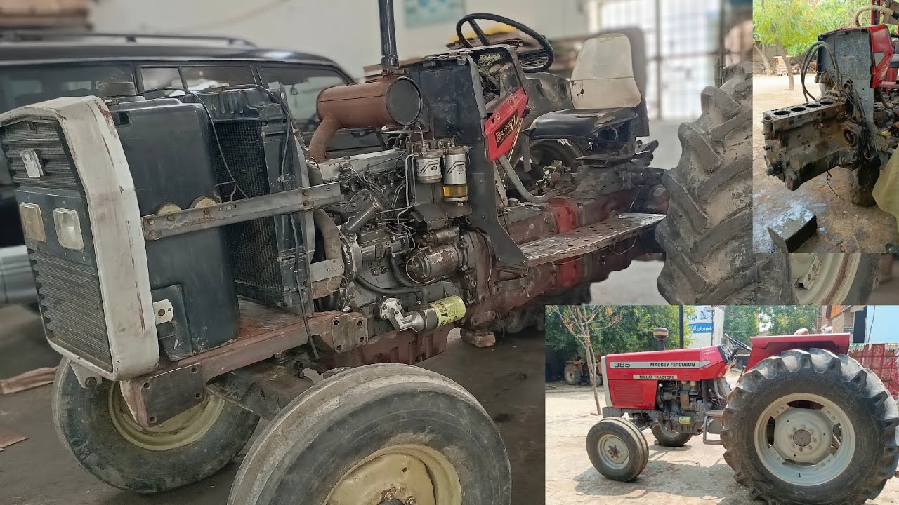 MF385 Chronicle Series Part 2: Classic Tractor Restoration - Rebuilding and Repairing