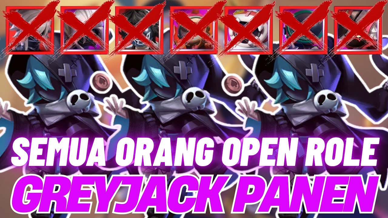 KALIAN TERTYPU😭 SEMUANYA OPEN ROLE YUK GREYJACK UDAH MAGANG😹