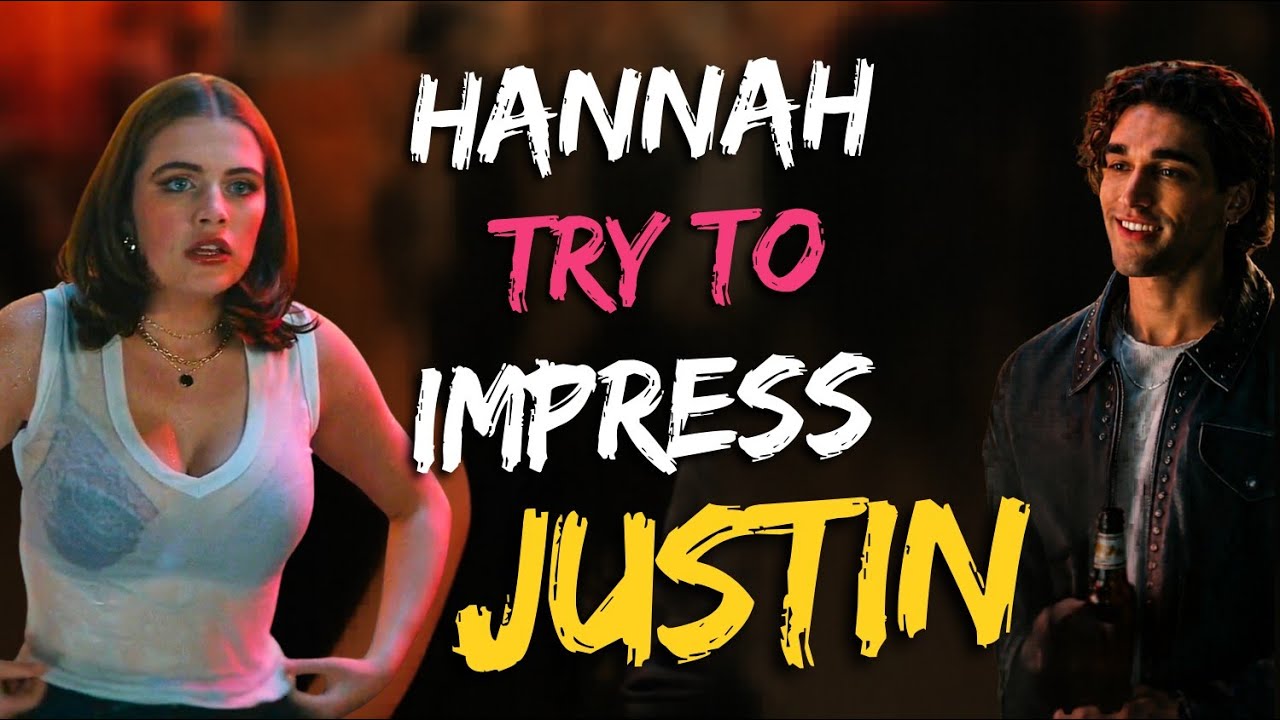 Hannah Try to Impress Justin 😍 Garrett Entry In Hindi 