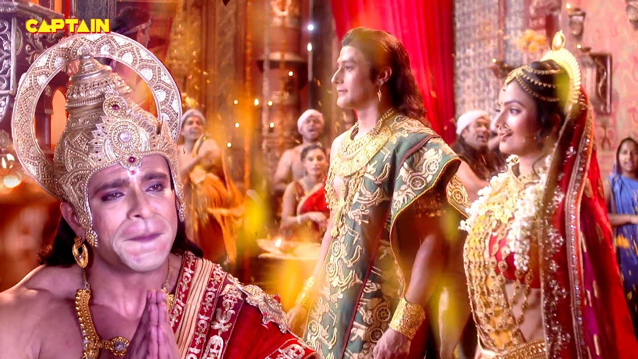 श्री राम जी का राज तिलक देख भावुक हो उठे हनुमान जी || महाबली हनुमान || भाग. 528