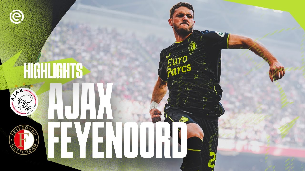 HATTRICK GIMENEZ in a HISTORIC #Klassieker 🤩 | Highlights Ajax - Feyenoord | Eredivisie 2023-2024