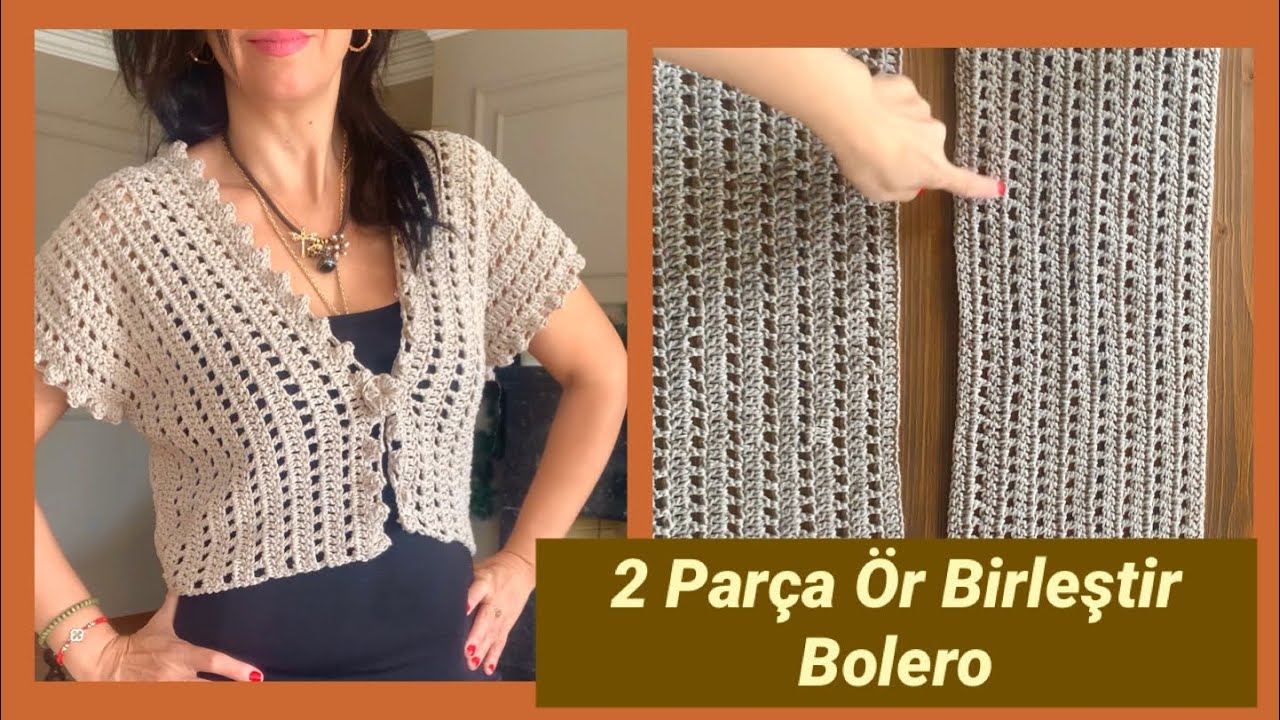 En Pratik Tığişi Bolero (3 Yumak)
