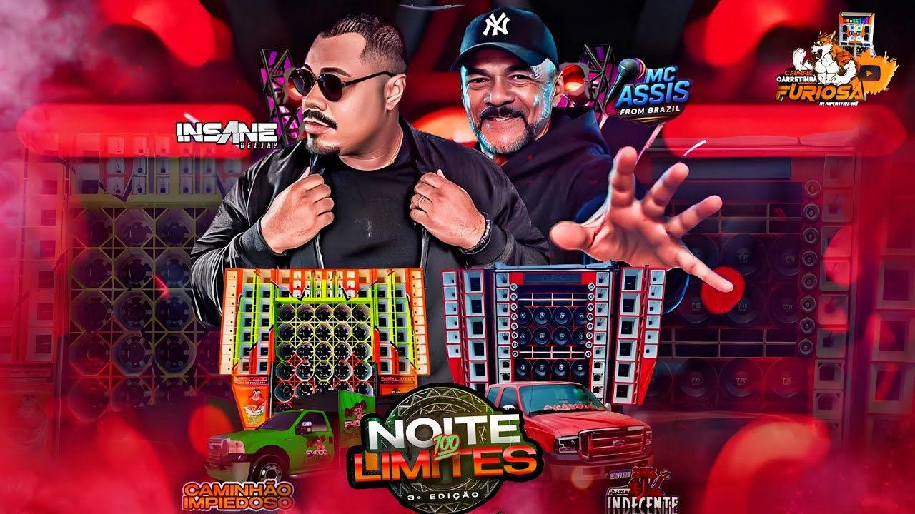CD AO VIVO NOITE 100 LIMITES 2025 INSANE DJ E MC ASSIS FOR BRASIL 
